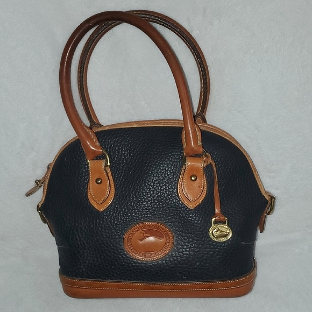 Dooney & Bourke Vintage All Weather Leather Satchel Handbag